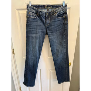 KUT from the Kloth straight-leg jeans medium wash size 6
